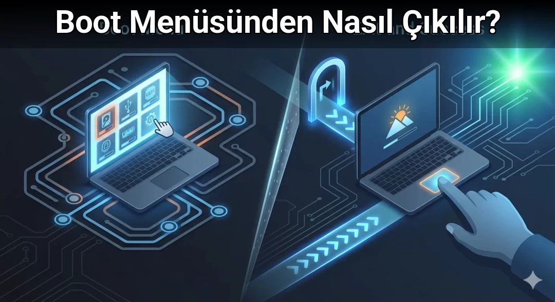Boot Menüsünden Nasıl Çıkılır?